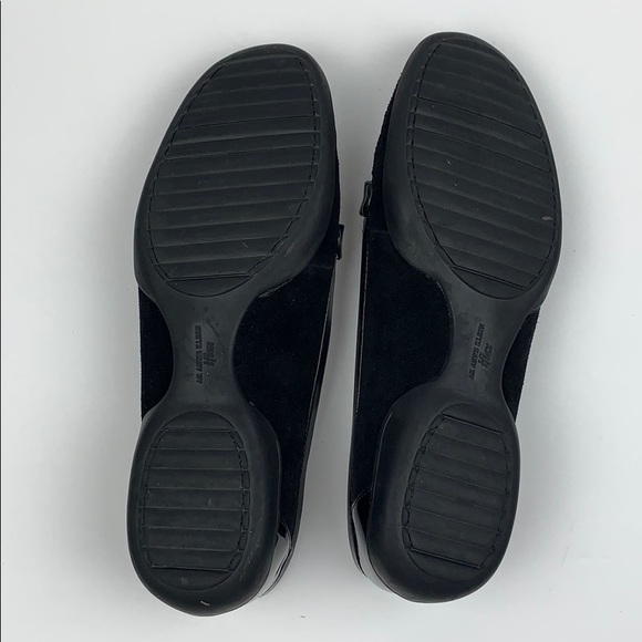 AK Anne Klein Cinna Black Leather Loafers 8.5 - Picture 6 of 6
